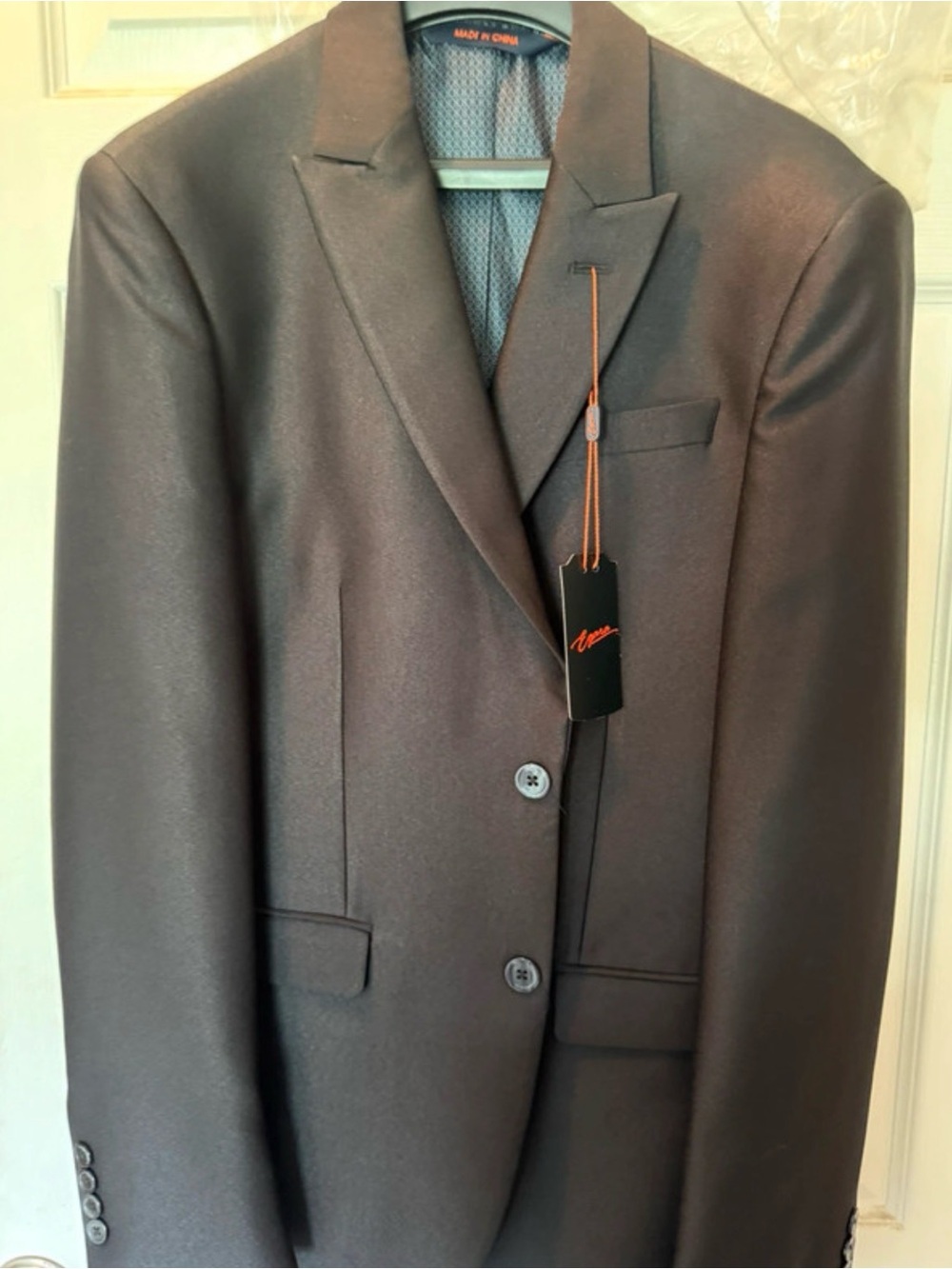 Men's warehouse Black Suit Jacket 36 R - Classic Tailored Fit Egara